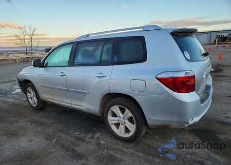 2010 Toyota Highlander Limited z USA, uszkodzony, nr VIN 5TDDK3EH6AS021848